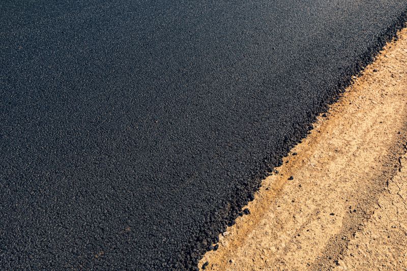 Sealcoated Asphalt Surface